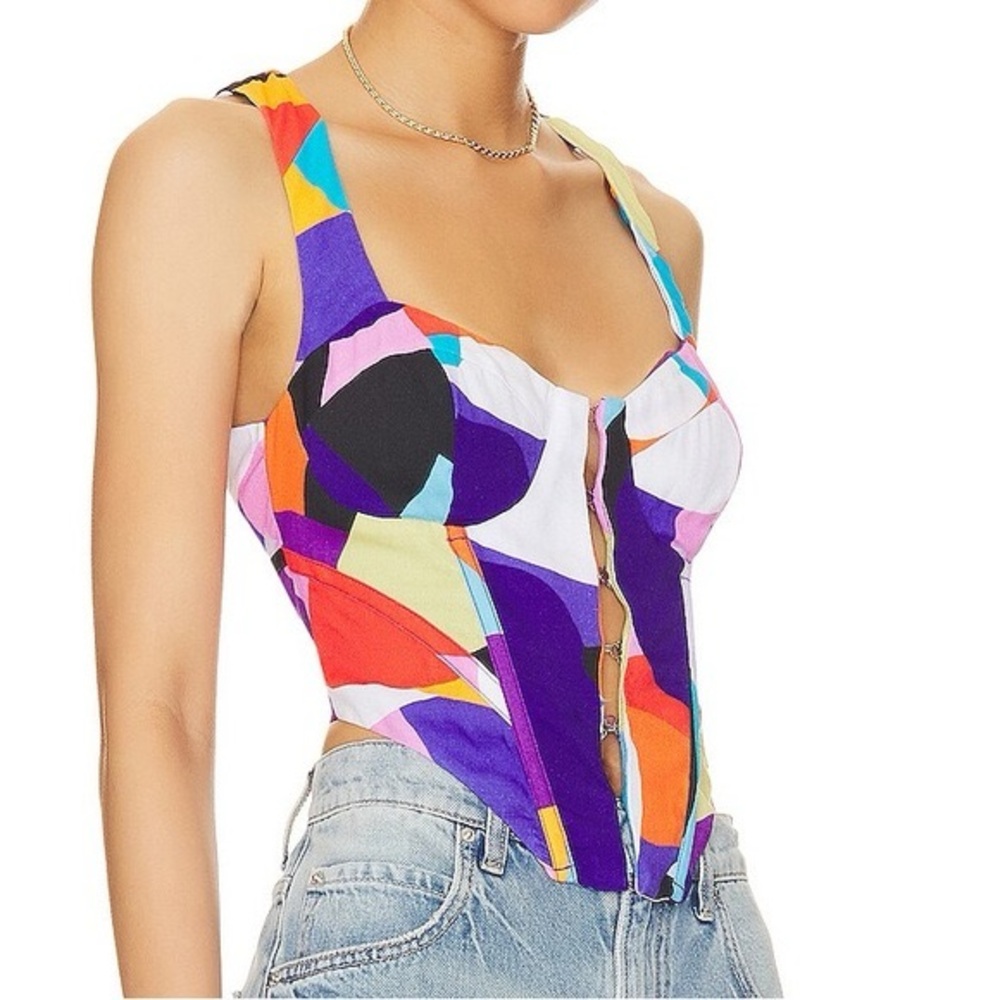 AFRM Revolve Delilah Corset Top